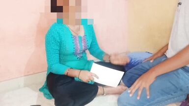 Indian stepmom fucked son on his bad results with clear hind audio