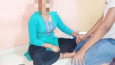 Indian stepmom fucked son on his bad results with clear hind audio - 3 image