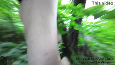 Stepmom fucked a guy in the woods after a party - 8 image