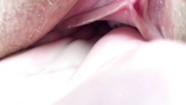 Peeing while Fucking. I Pissed on his Cock then got Piss and Cum inside my Pussy. Close-up - 15 image