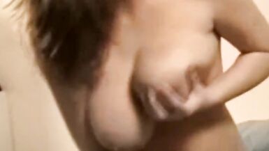 Enormous Boobs Stroking Hard Cock feeling the moment - 15 image