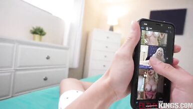 Huge Titty Step-Mom Let's Big Dick StepSon Lives Out His Fantasy - Vicotoria Lobov - - 3 image