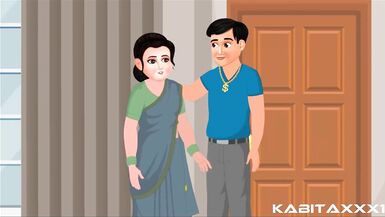 Gareeb Vidhwa Maa kabita ki chudai !!!!ヒンディー語のセックス・ストーリー!ベッドタイムストーリー - 4 image
