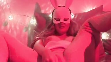 Milf with big breasts masturbates with toys - 11 image