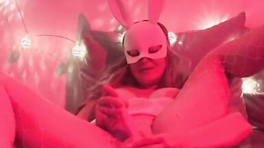 Milf with big breasts masturbates with toys - 15 image