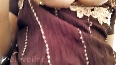 Indian Mms Queen Shruti Enjoying with Fan Dirty Hindi Chudai Hot Cumshot - 13 image