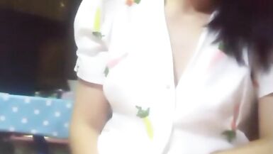 Chinese Asian girl alone at home masturbation 1 - 11 image