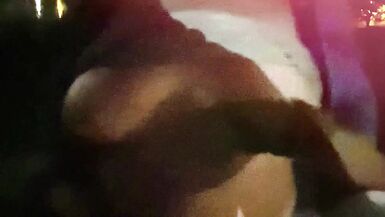 OUTDOOR PUBLIC SLUT BLOWJOB. PUSSY FLASH. OUTDOOR CREAMPIE.