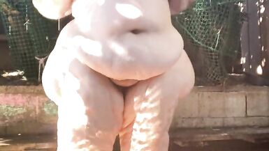 Para uma SSBBW introvertida e exibicionista, isto é o que eu considero divertido - 12 image