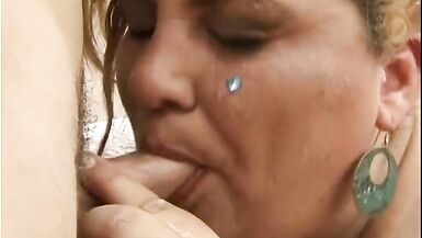 The blonde MILF likes to enjoy and fuck with her muscular