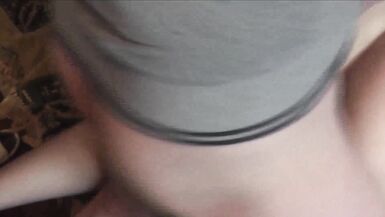 Old inexperienced. MILF sexy Frina shows inexperienced guy lover tits, pussy, ass. Then got into pose doggystyle and teaches sex. Guy fucked Milf in pussy and cum on labia. Cumshot - 15 image