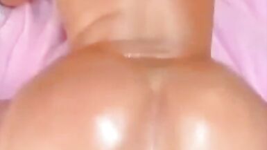 sexy latina moaning but her ass