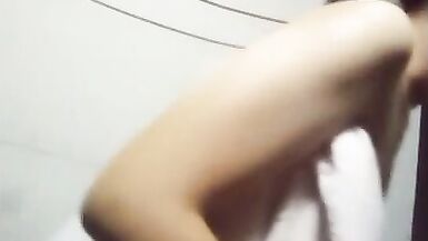 Asian Chinese girl at home alone play - 5 image