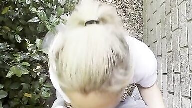 Messy Anal Behind the EuroCarParts Store with my gorgeous Mrs - 2 image