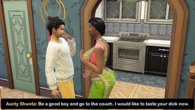 Part 2 - Desi Saree widow aunty Shweta - Wicked Whims