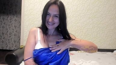 Passion and tenderness of a MILF, from which you can drown in her eyes and cums anywhere / Angela-MILF - 1 image