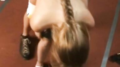 Blonde Dutch Student Fucks Her Teacher feeling the moments - 4 image