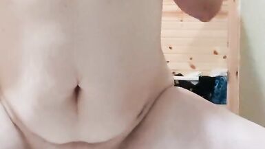 Slutty real amateur wife left home alone and squirts while masturbating! Hot MILF moans for more!