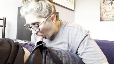 StepMom Sucks My Dick And Gets A Oral Creampie - 3 image