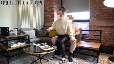 coffee break sex rubber pants turtleneck - projectsexdiary - 11 image