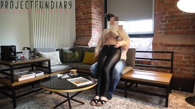 coffee break sex rubber pants turtleneck - projectsexdiary - 5 image