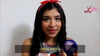 Cum hungry bitch does everything until she can't take it anymore - 1 image