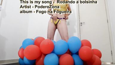 Balloon fetish have fun, cumming, jizzing and BlowUp - 2 image