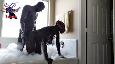 Thot in Texas - Stranger Creampie Interracial Fucking a Fan in HEWS Bareback - 13 image