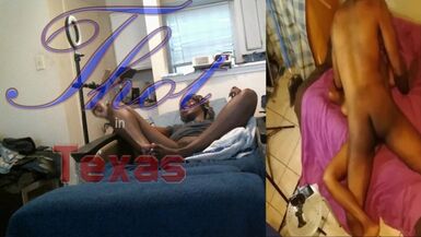 Thot in Texas - Legs Wide Open Hairy Pussy Fuck - 1 image