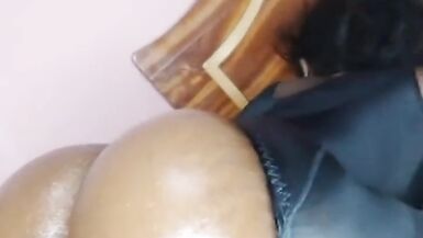 My ebony stepmom seduced me with her thick black pussy - 9 image