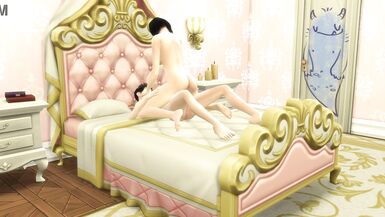 Japanese mom in law she visits her step son in his room late at night - Asian taboo family - 10 image
