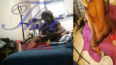 Thot in Texas - Black Ebony Milf Getting Fucked By the Fellas - 11 image