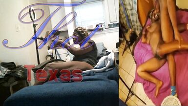 Thot in Texas - Black Ebony Milf Getting Fucked By the Fellas - 13 image
