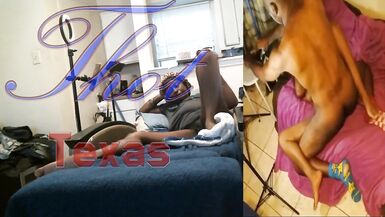 Thot in Texas - Black Ebony Milf Getting Fucked By the Fellas