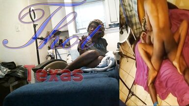 Thot in Texas - Black Ebony Milf Getting Fucked By the Fellas - 7 image