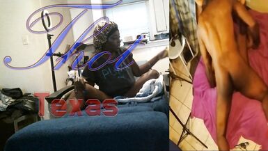 Thot in Texas - Black Ebony Milf Getting Fucked By the Fellas - 8 image