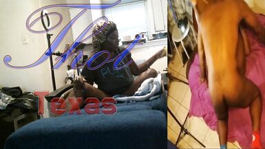 Thot in Texas - Black Ebony Milf Getting Fucked By the Fellas - 9 image