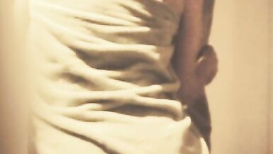 Married woman sucking her husband's employee's dick at home office. - 6 image