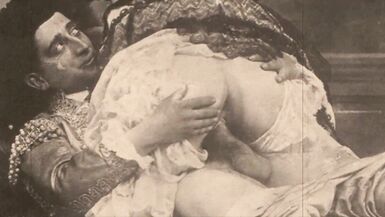 Vintage Hairy Pussy im Zeitalter von Dampf