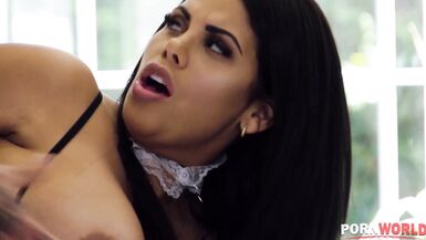 Stud Hires Hot Venezuelan Cleaning Lady Kesha Ortega and Fucks Her Pussy Hard - 9 image