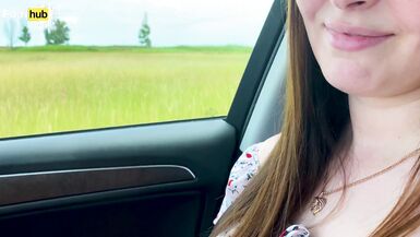- Okay, I'll spread my legs for you. "Stepson fucked stepmom after driving lessons" - 10 image