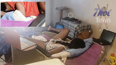 Thot in Texas - Homemade African American Going Crazy Home Alone Part 2 - 2 image