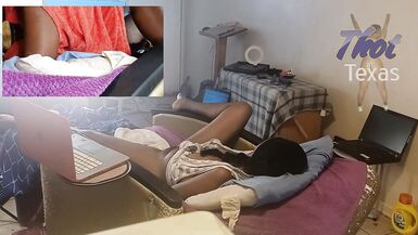 Thot in Texas - Homemade African American Going Crazy Home Alone Part 2 - 4 image