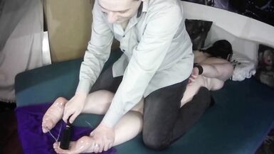 Bbw slave girl tickled till she screaming - 3 image