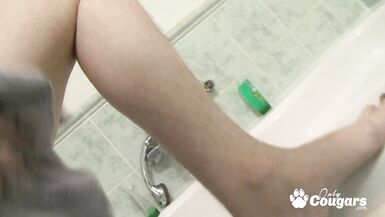 Saggy Old Granny Lets A Horny Black Man Fuck Her Hairy Asshole - Anal - 14 image