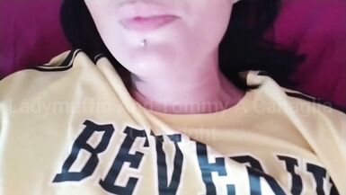 She masturbates with pink toys - 15 image