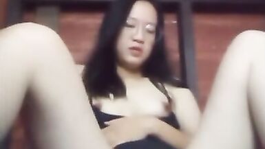 Asian Chinese Girl Alone And Horny At Home Masturbating  Long Video 4 - 3 image