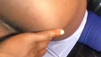 Phat ass slim thick ebony fucked from the back - 1 image