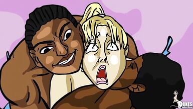 BBC's destroy immigrant pussy