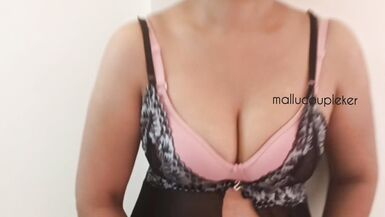 Malayali Lady wearing Sexy Baby Doll. Malayalam Voice - 3 image